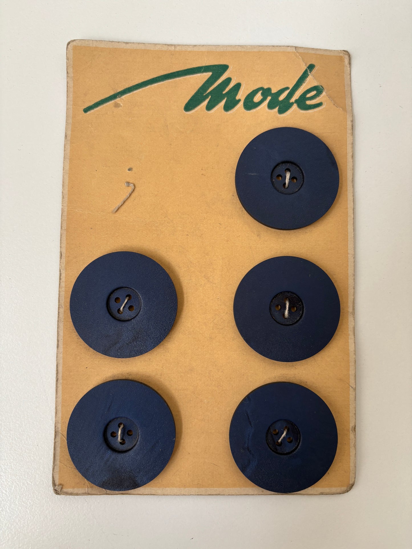 Mode button (blue - 40 mm)