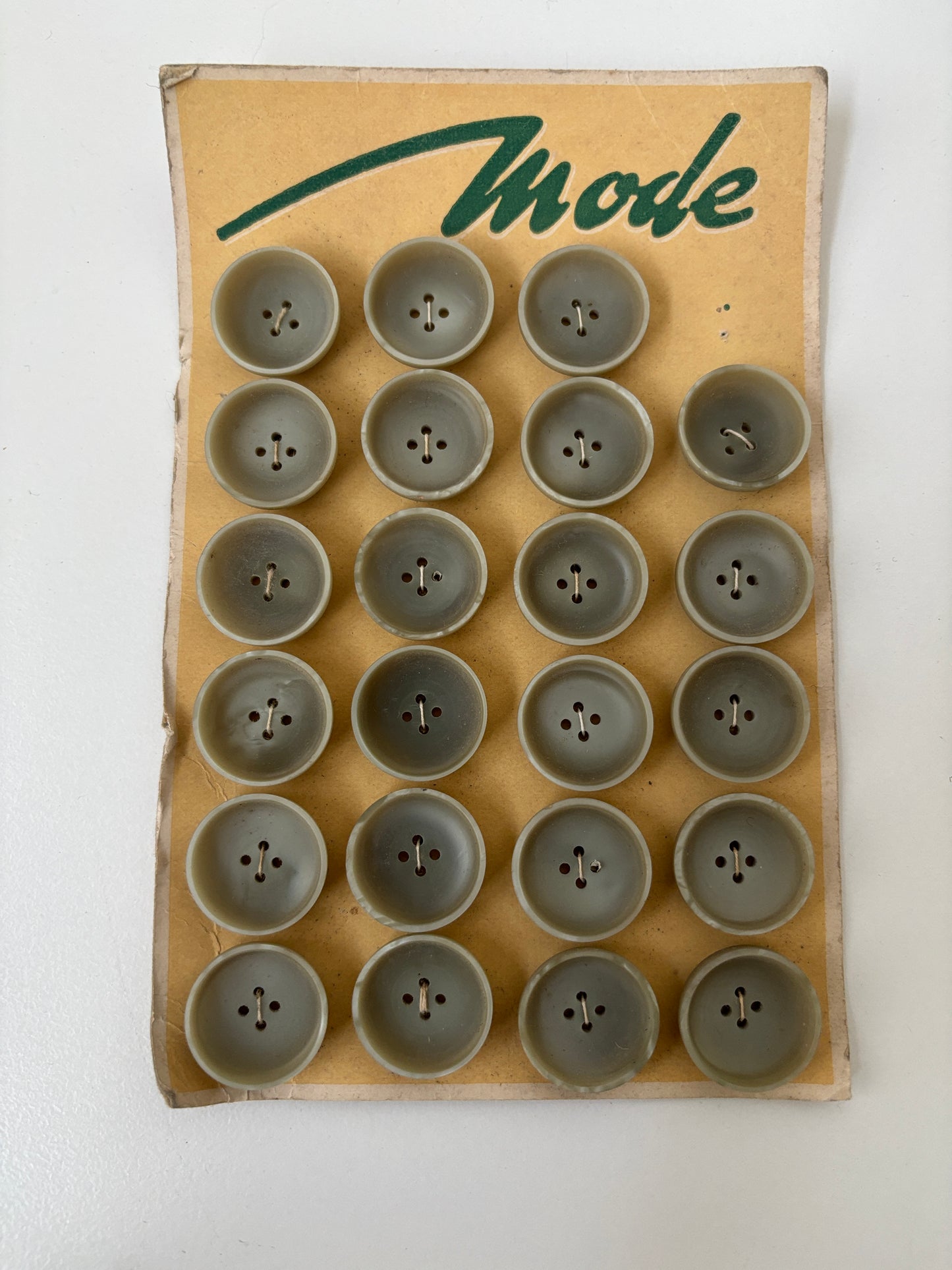 Mode buttons (grey 22 mm)