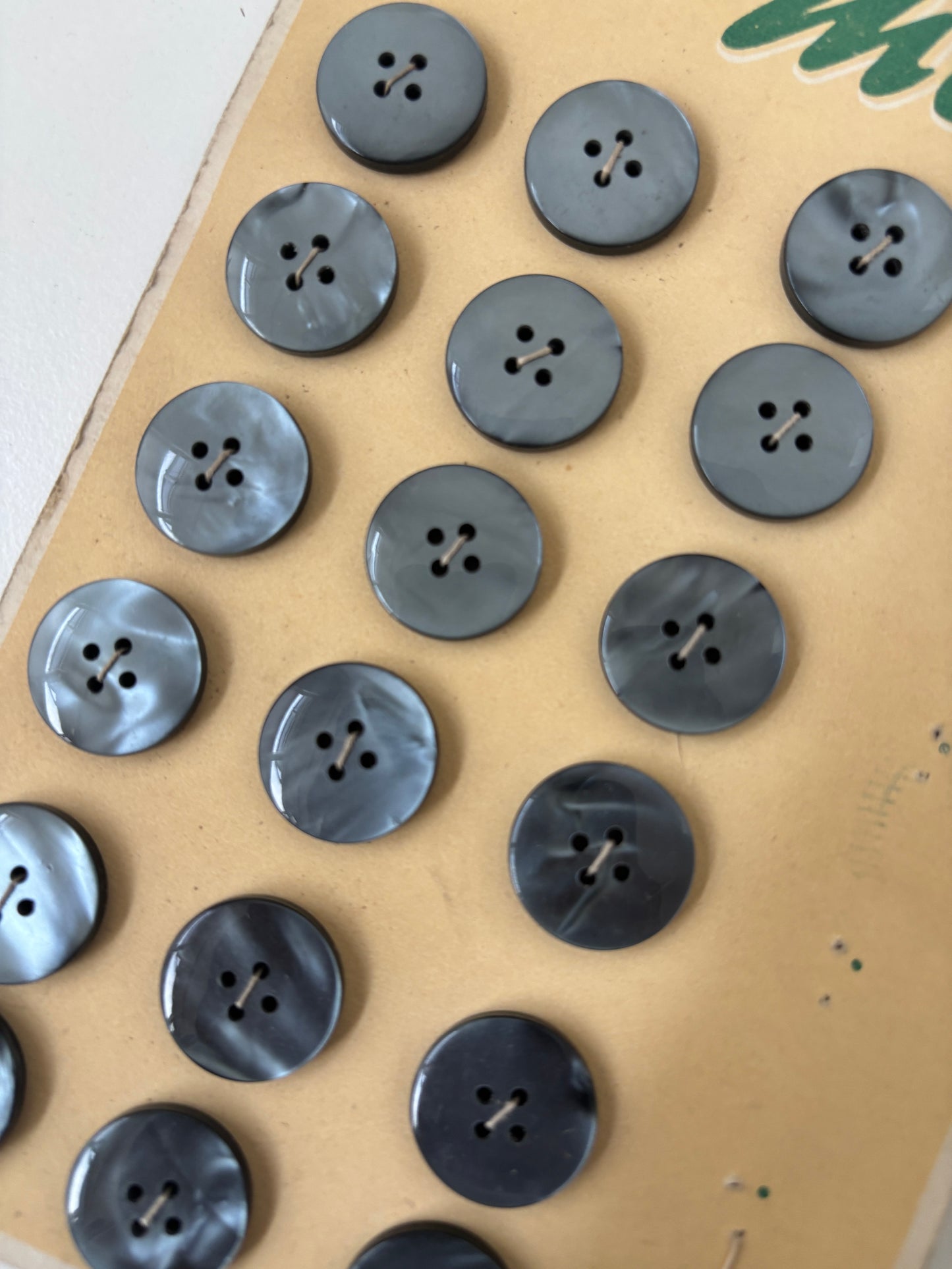 Mode buttons (grey - 18 mm)