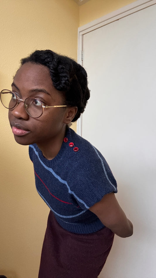 50s Dolman Sleeve Blouse (bespoke)