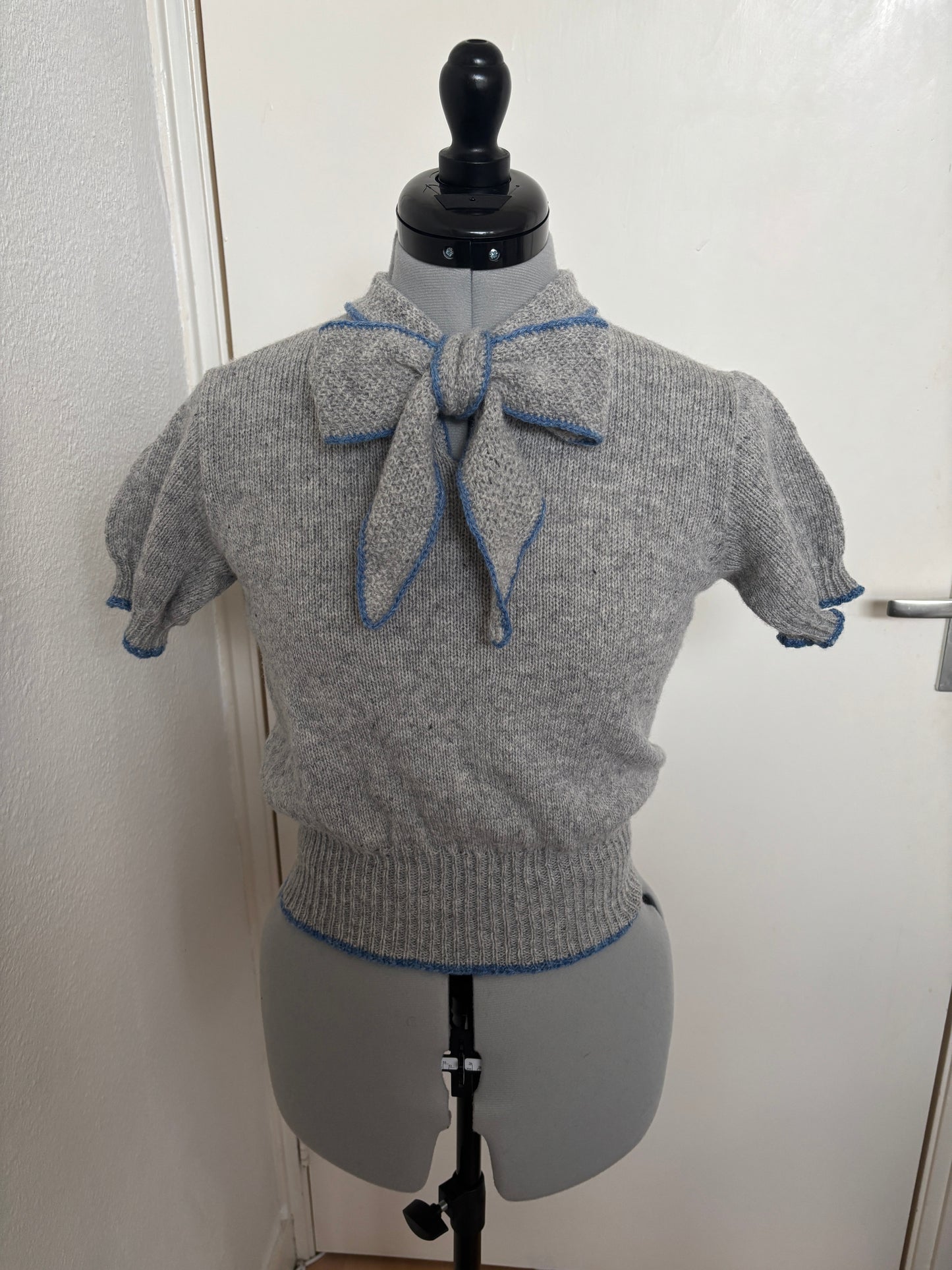 30s Bowtie Blouse (bespoke)