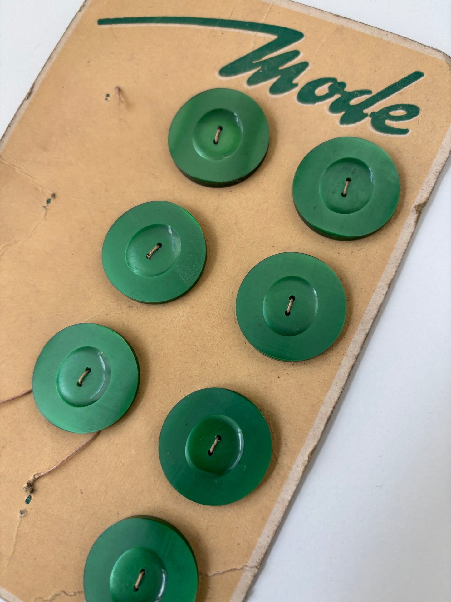 Mode buttons (green - 27 mm)