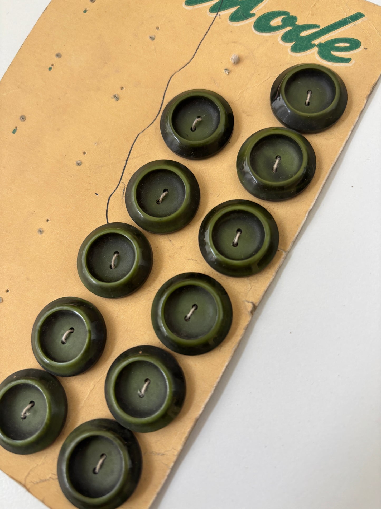 Mode buttons (green - 22 mm)