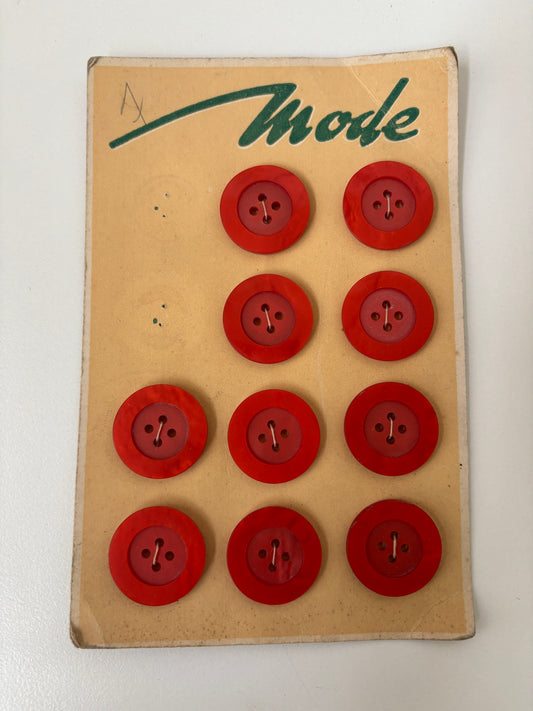 Mode buttons (red - 27 mm)