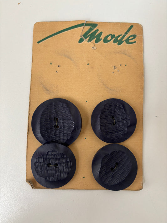 Mode button (blue - 40 mm)