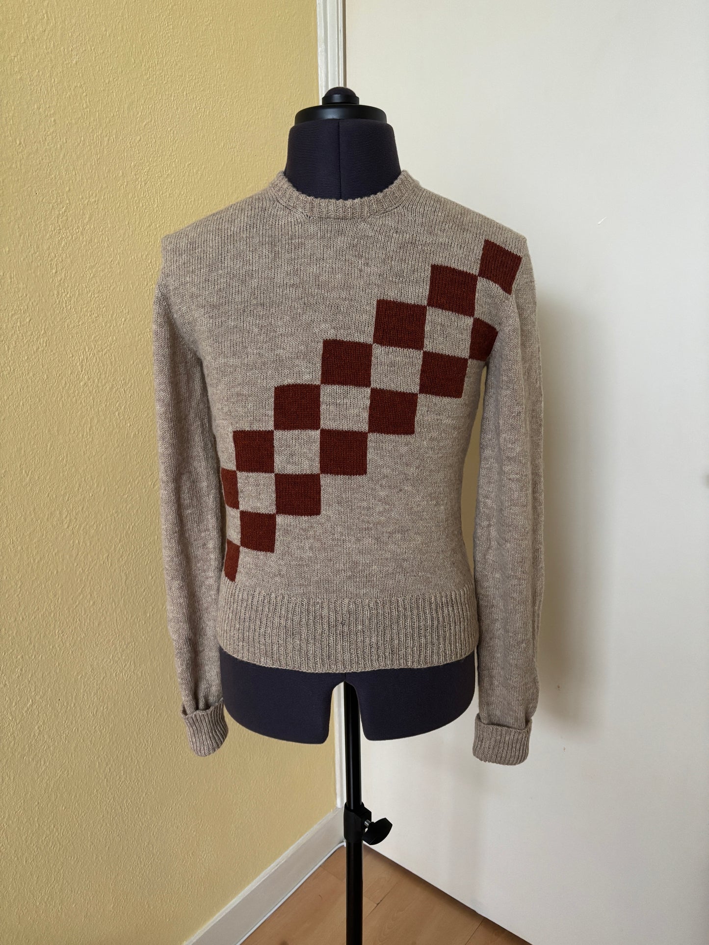 30s Men's Intarsia Sweater (bespoke)