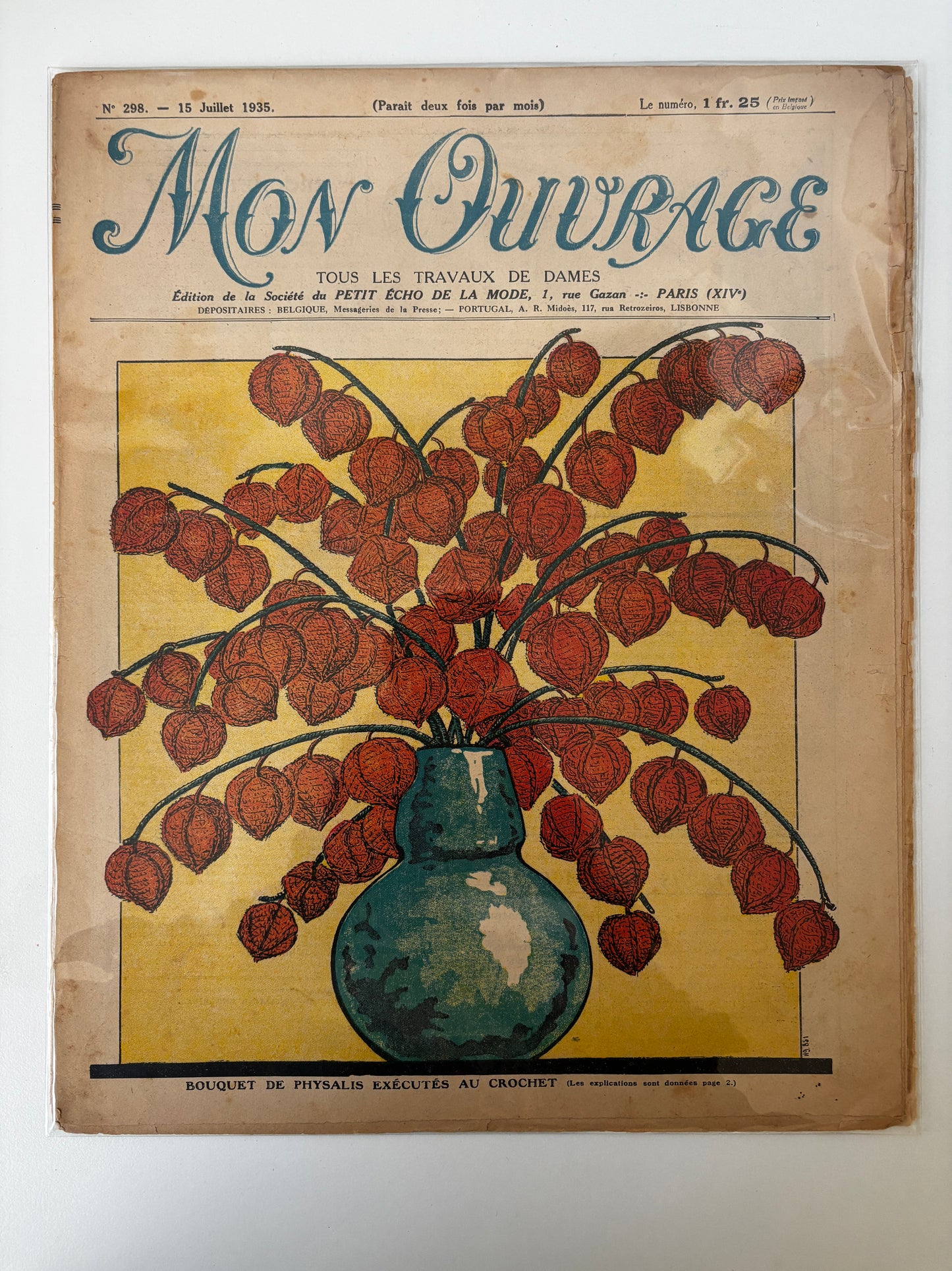 Mon Ouvrage July 1935 (French)